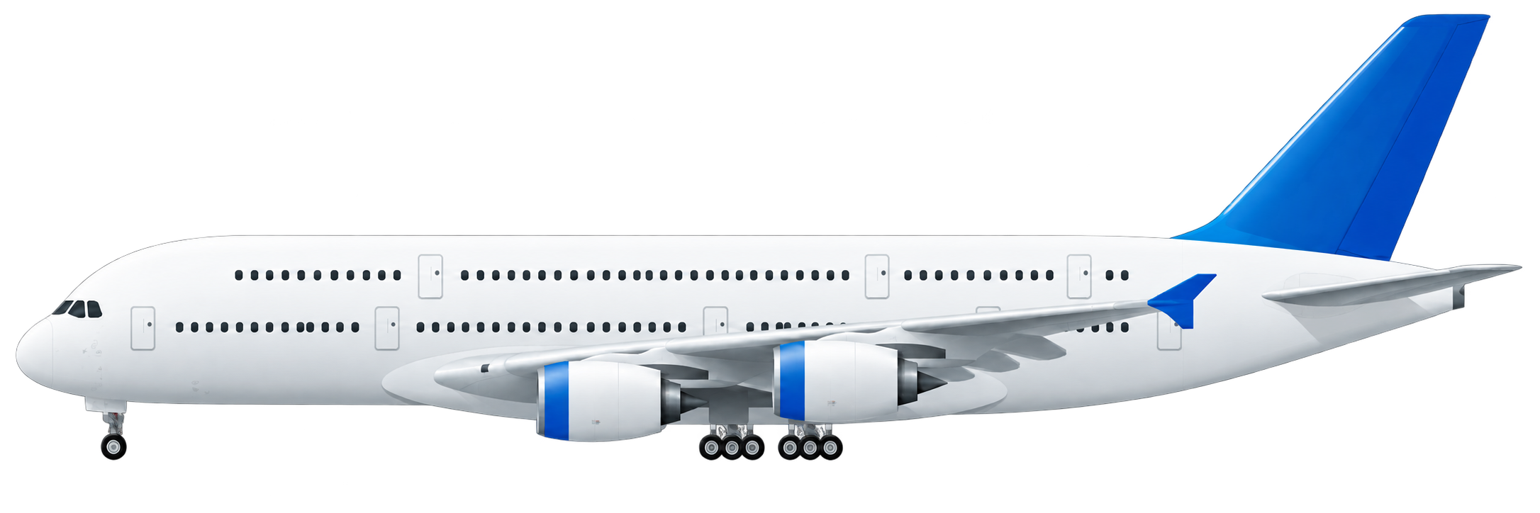 Airbus A380, reference object for height comparison