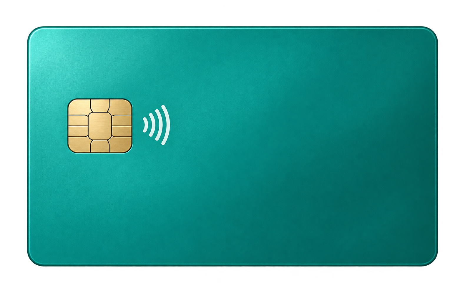 Bank card, used for the length comparison
