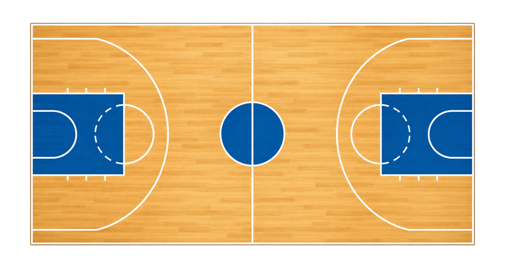 Basketball court, used for the length comparison