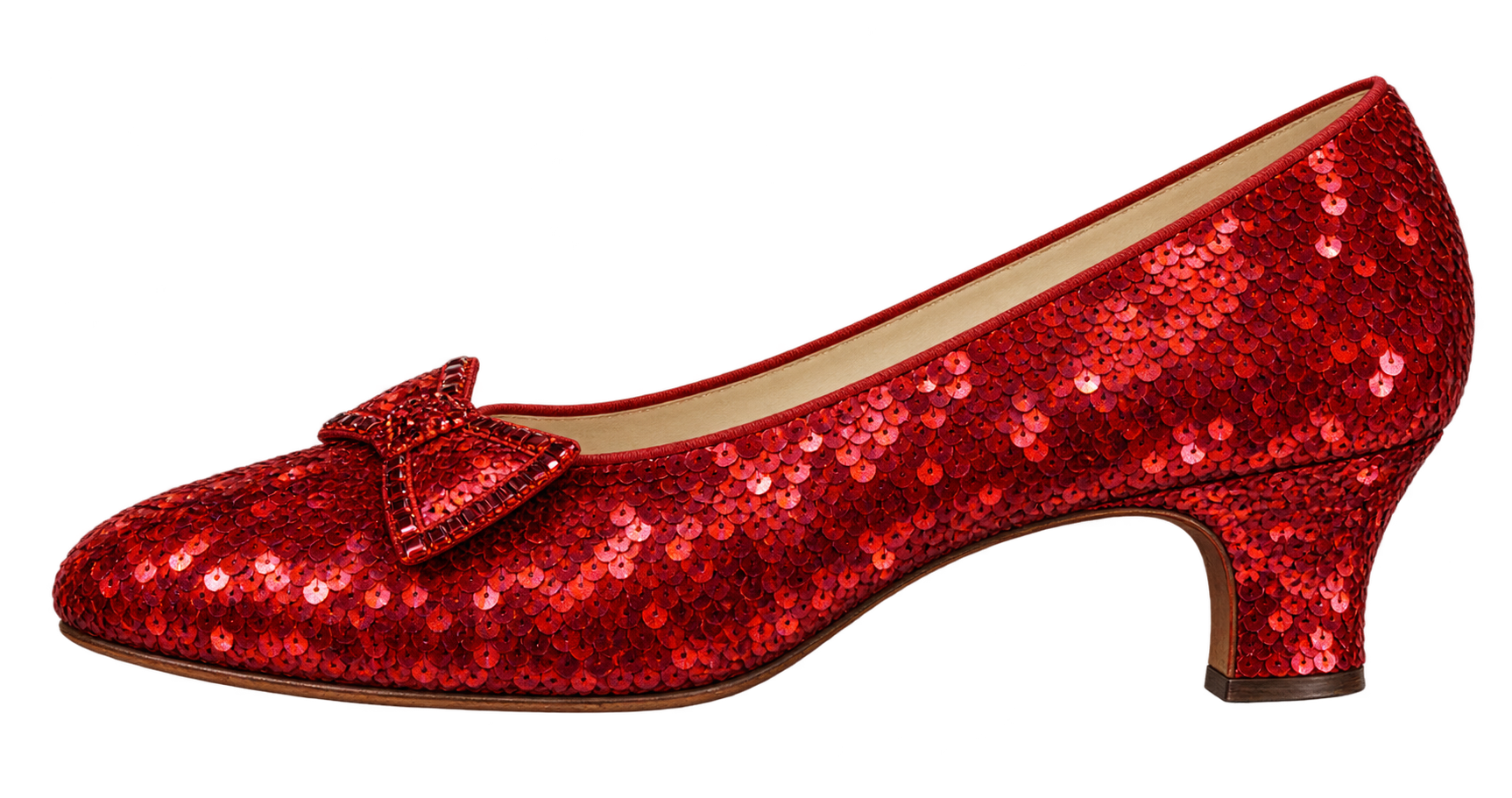 Dorothy's ruby slipper (1939), estimated length relative to the atlas moth