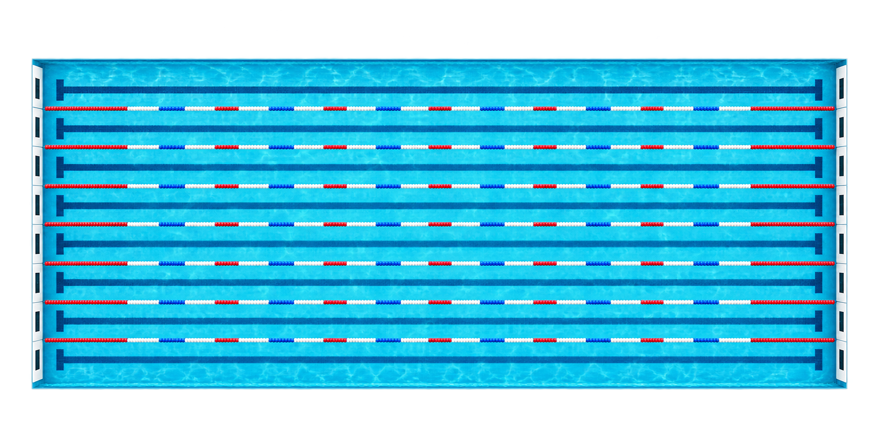 Swimming pool, used for the length comparison