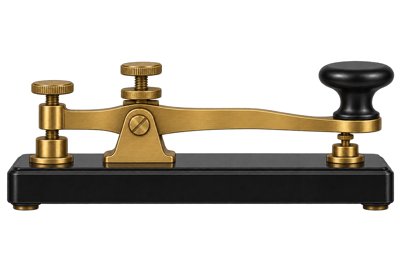 Telegraph key, used for the length comparison