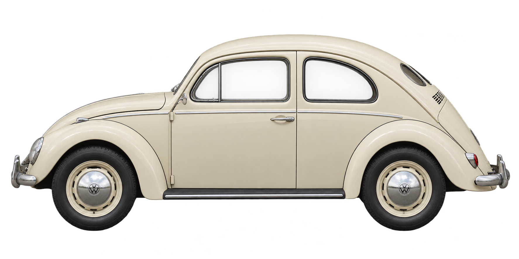 Volkswagen Garbus 1100, obiekt odniesienia do porównania: długość