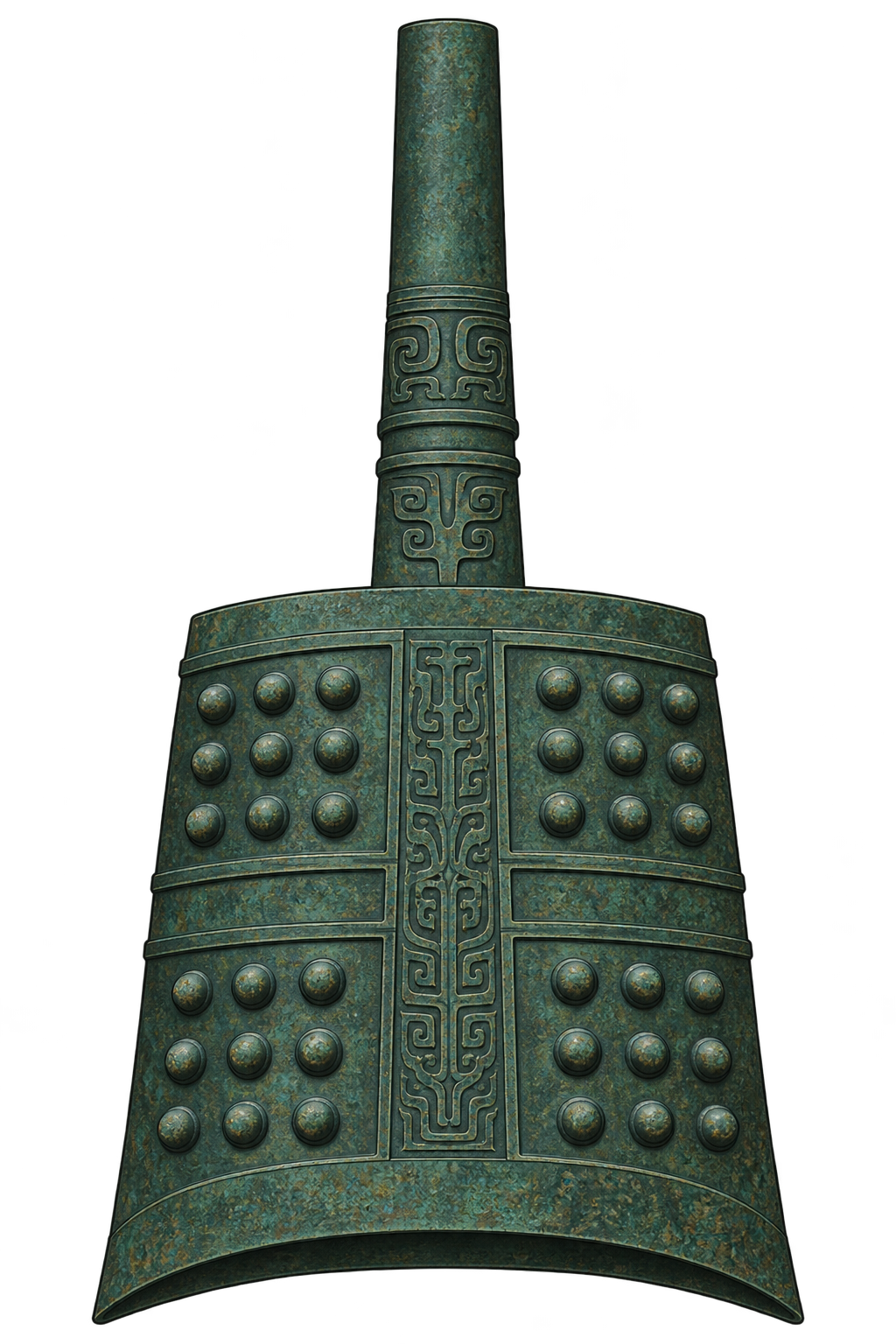Yongzhong-Glocke, für den Vergleich: Höhe